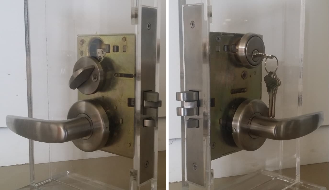 ANSI Commercial Mortise Lock _ Office and Inner Entry Lock